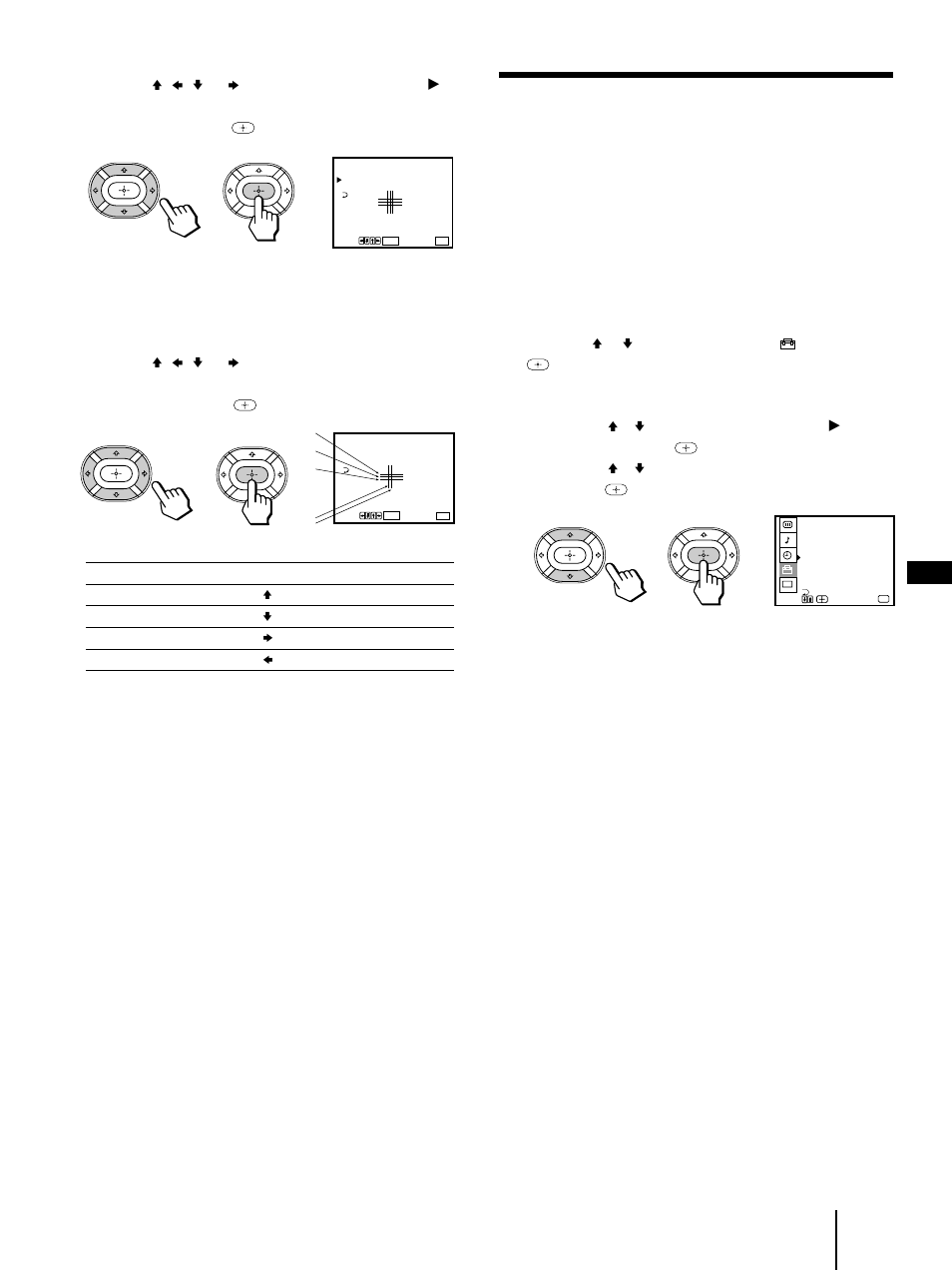 Activación y desactivación del modo de cable | Sony KP-41T35 User Manual | Page 59 / 84