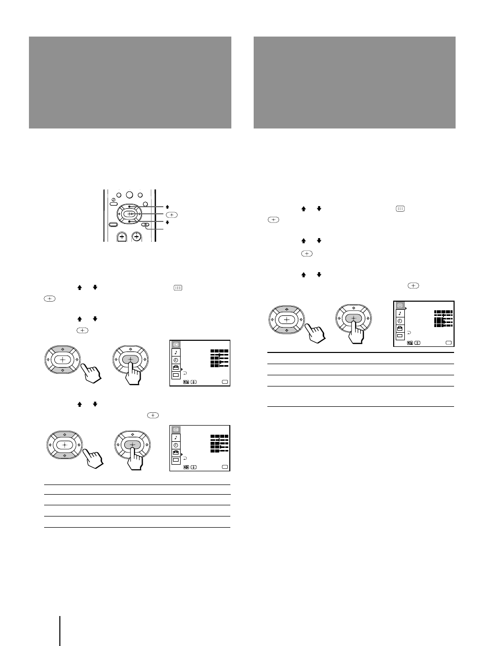 Ajuste del modo de selección vídeo, Ajuste de la temperatura de color, Video) | Trinitone) | Sony KP-41T35 User Manual | Page 66 / 84