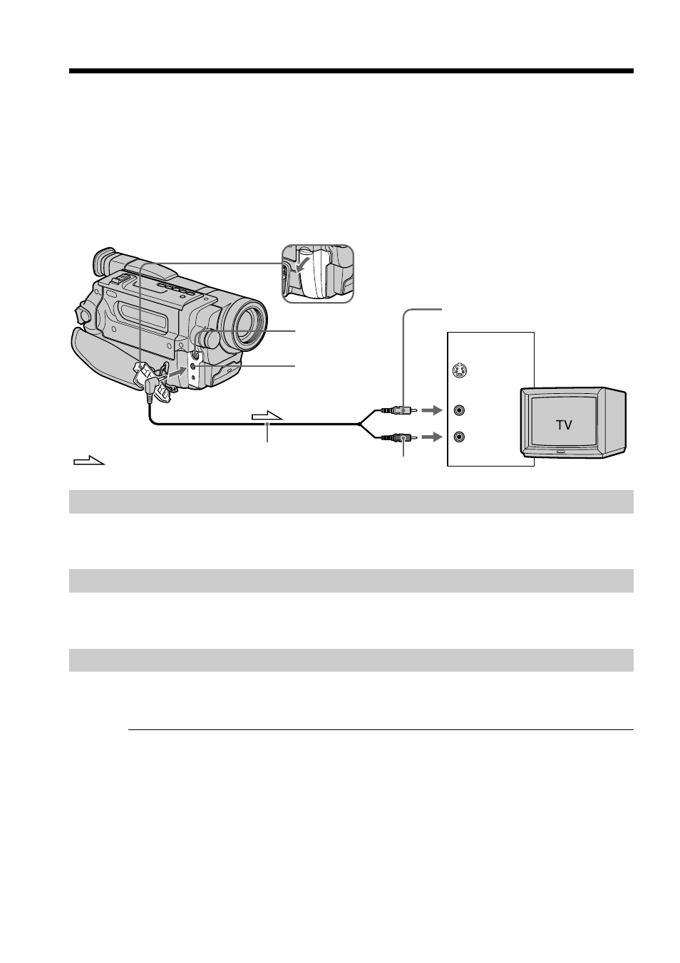 Viewing the recording on tv | Sony CCD- TRV408 User Manual | Page 32 / 100