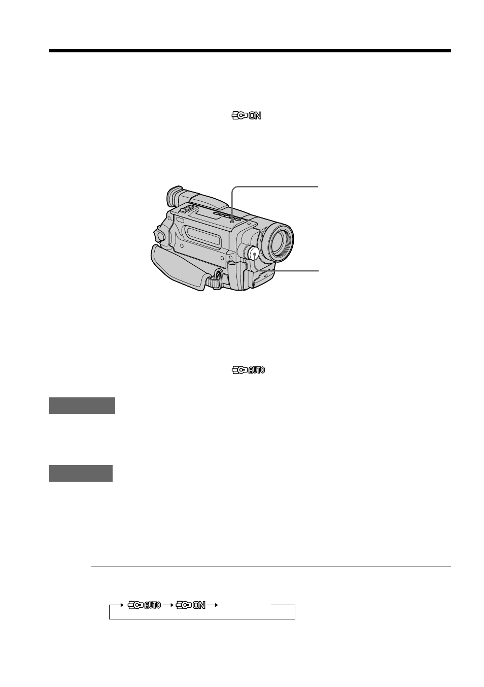 Using the built-in light | Sony CCD- TRV408 User Manual | Page 46 / 100