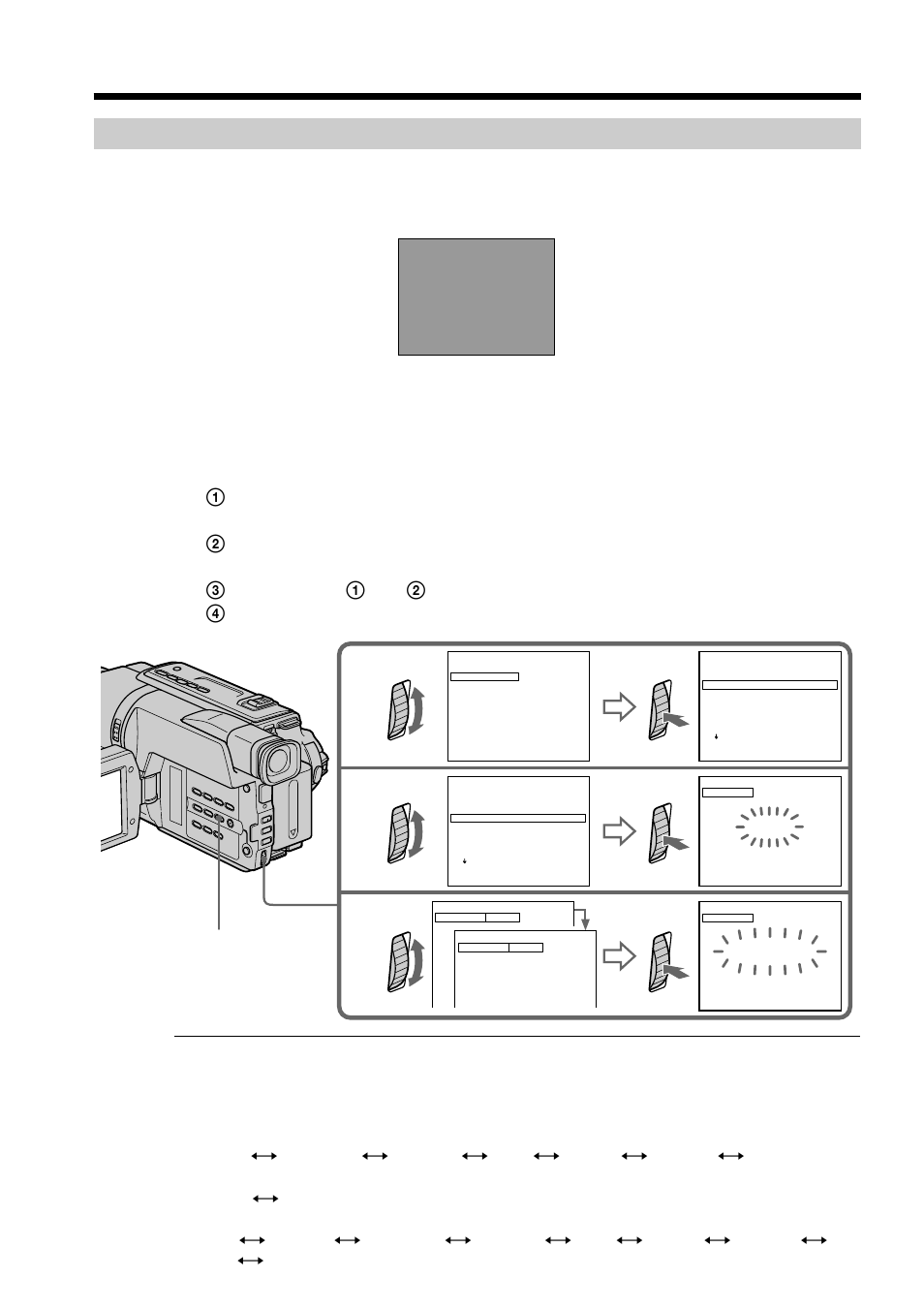 Step 3: selecting the title, Dubbing a tape easily – easy dubbing, Hello | Sony CCD- TRV408 User Manual | Page 56 / 100