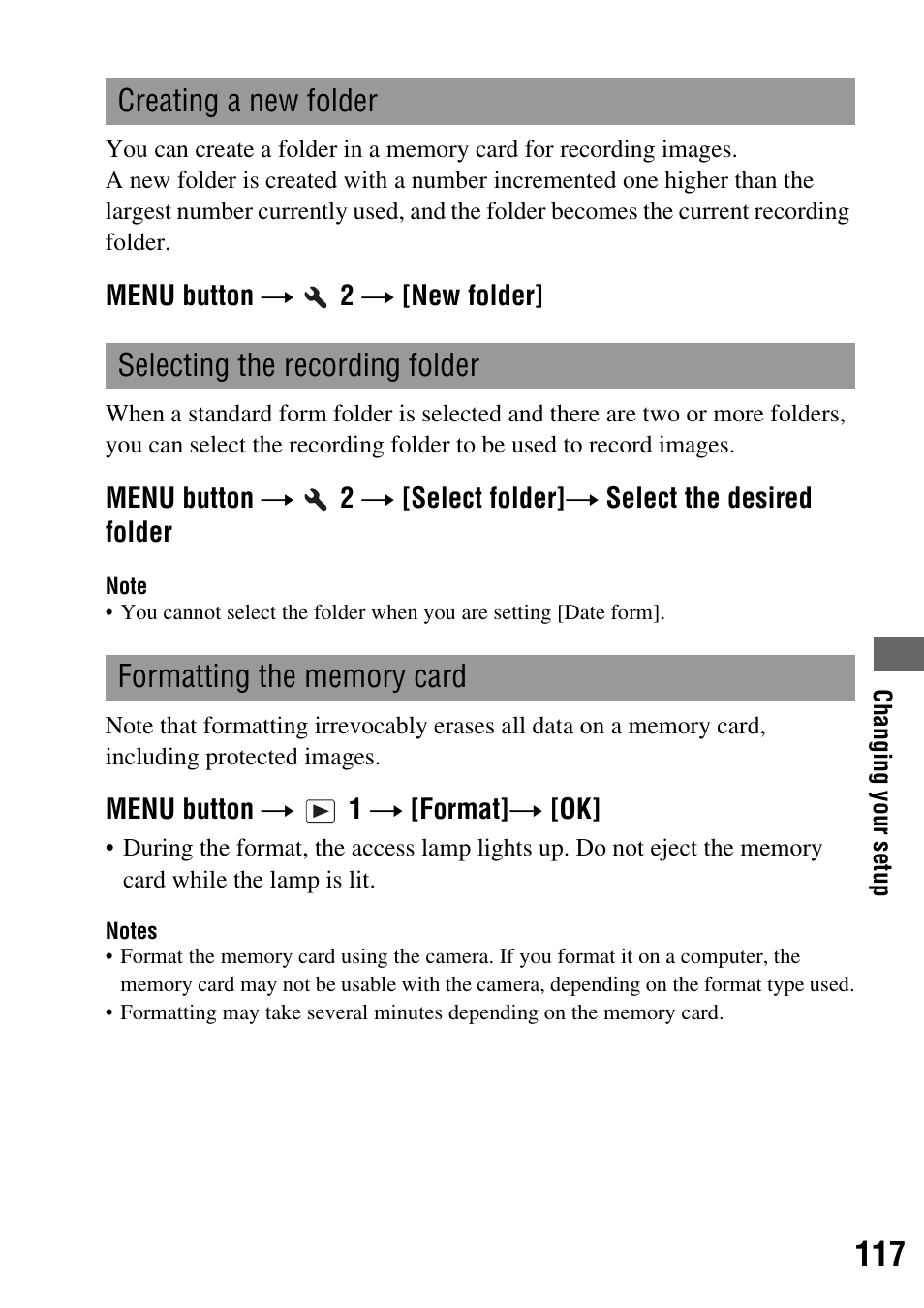 Folder (117) | Sony 4-133-499-11 (1) User Manual | Page 117 / 167