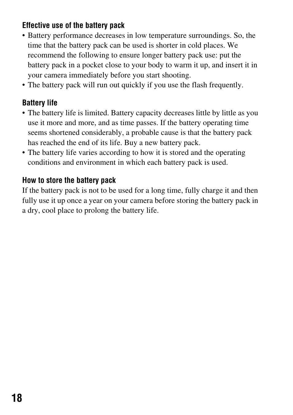 Sony 4-133-499-11 (1) User Manual | Page 18 / 167