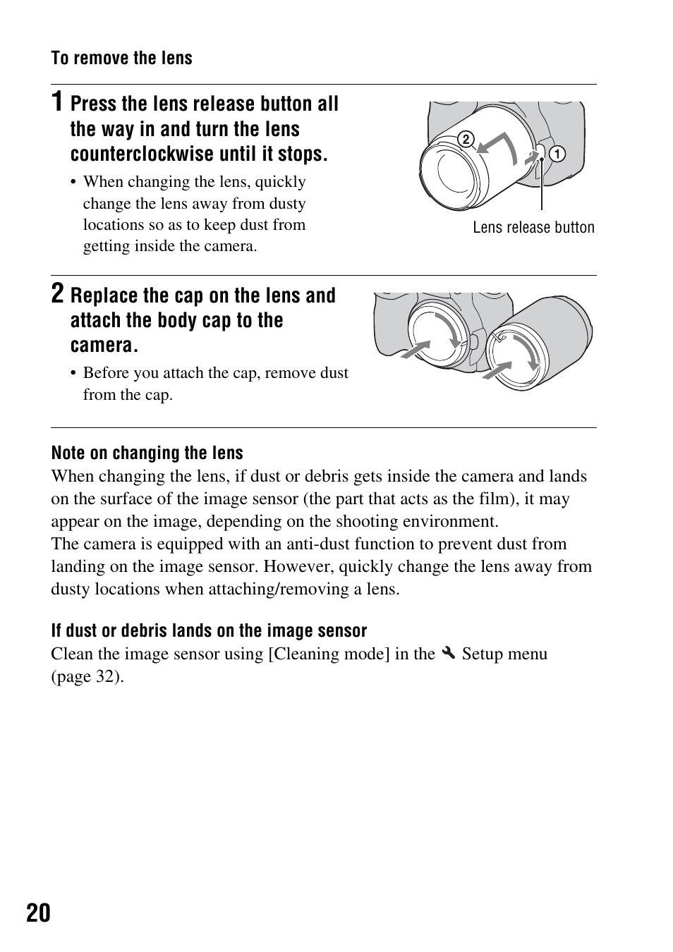 Sony 4-133-499-11 (1) User Manual | Page 20 / 167