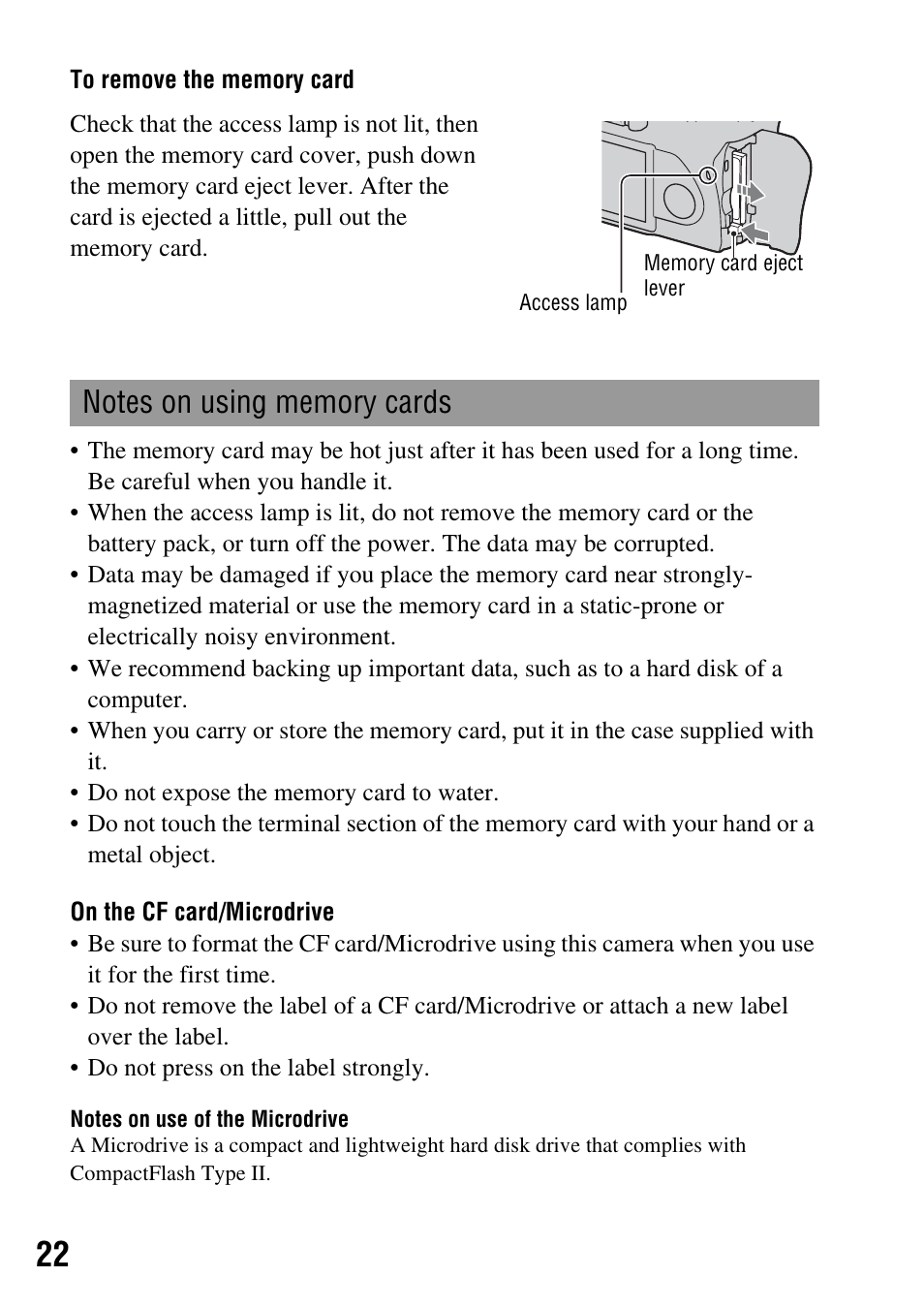 Sony 4-133-499-11 (1) User Manual | Page 22 / 167