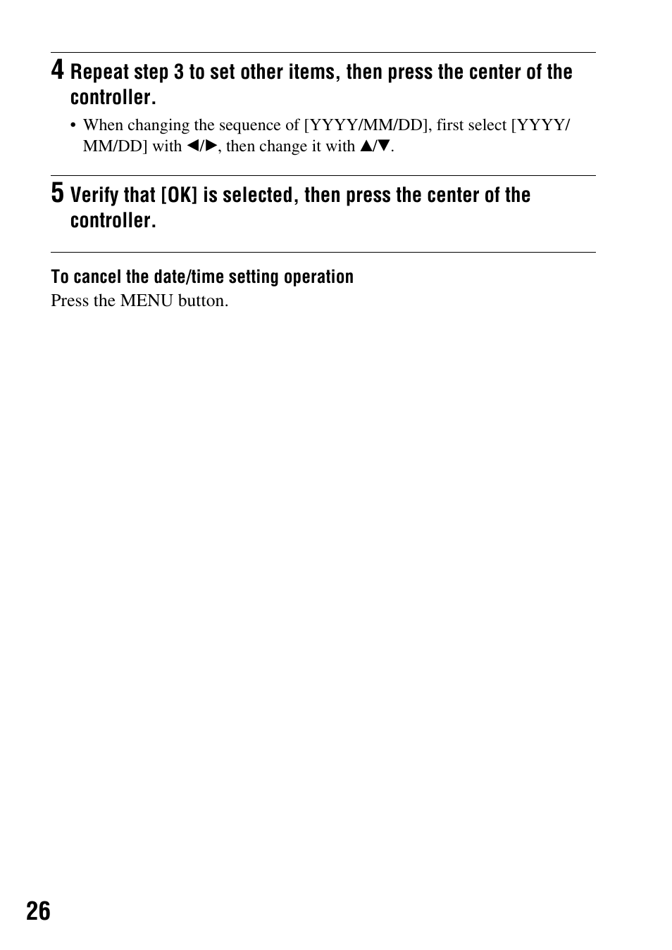 Sony 4-133-499-11 (1) User Manual | Page 26 / 167
