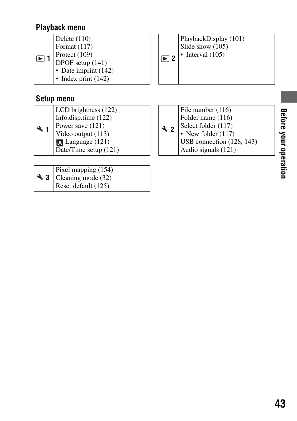 Sony 4-133-499-11 (1) User Manual | Page 43 / 167
