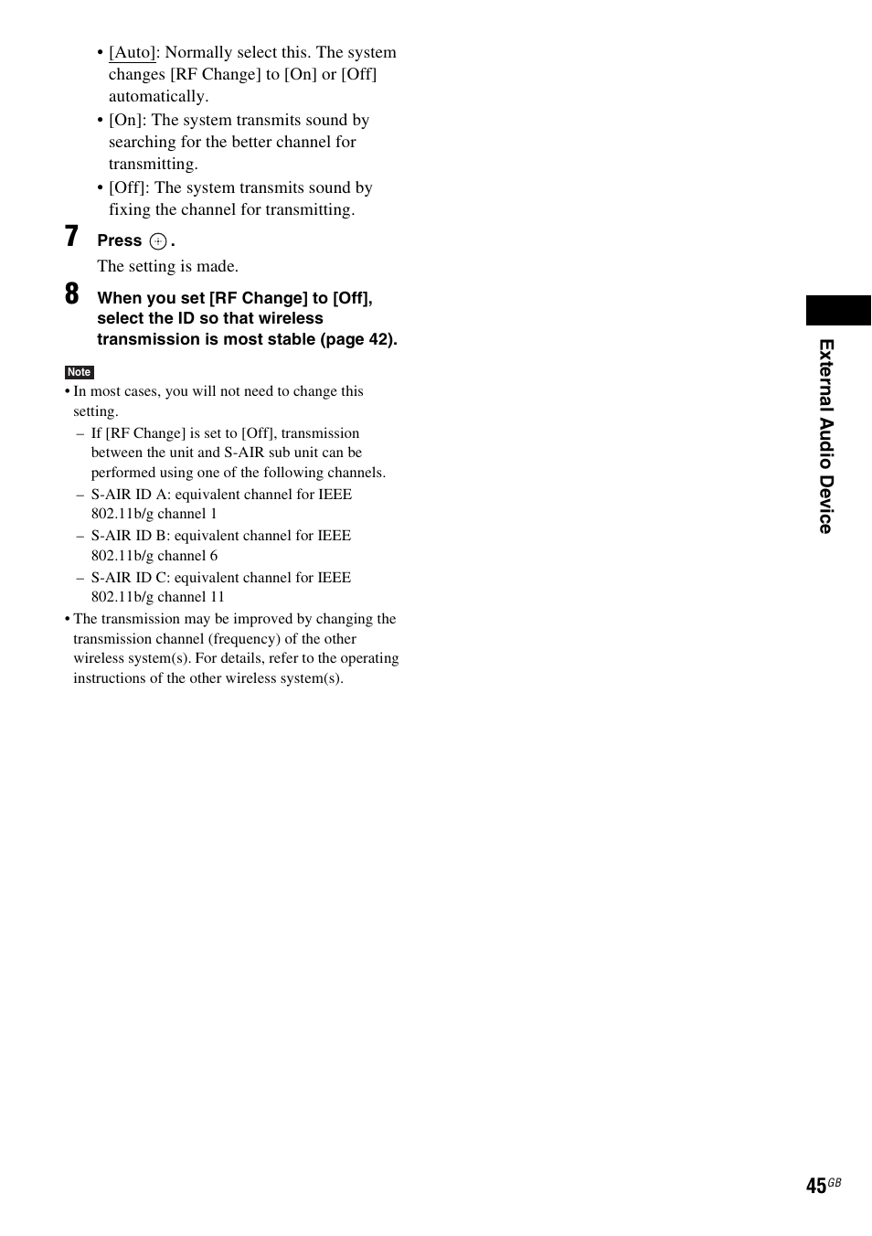 Sony 4-178-247-14(1) User Manual | Page 45 / 80