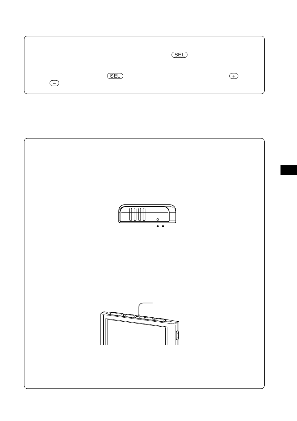 Ajustando o brilho da tela, Controle de brilho automático) | Sony XTL-W70 User Manual | Page 77 / 84