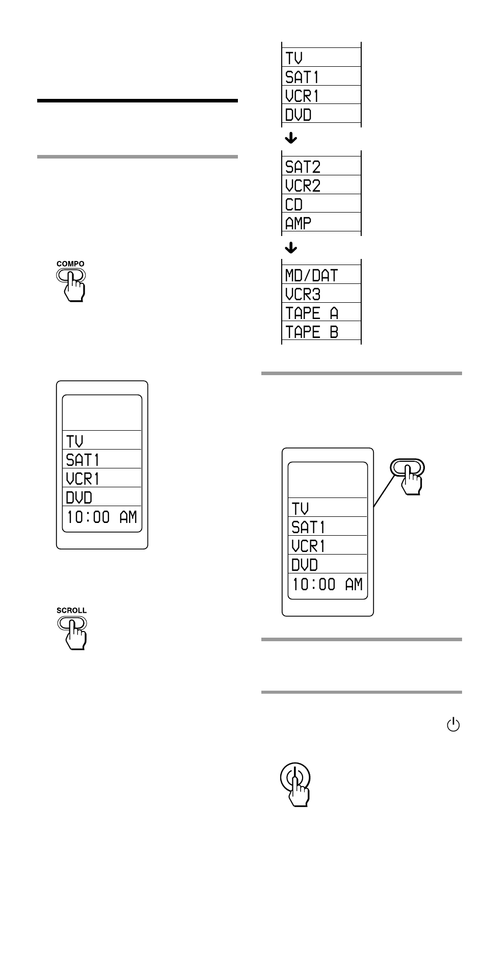 Checking if the code number works, Checking if the code number works 1 | Sony RM-VL1000T User Manual | Page 16 / 80