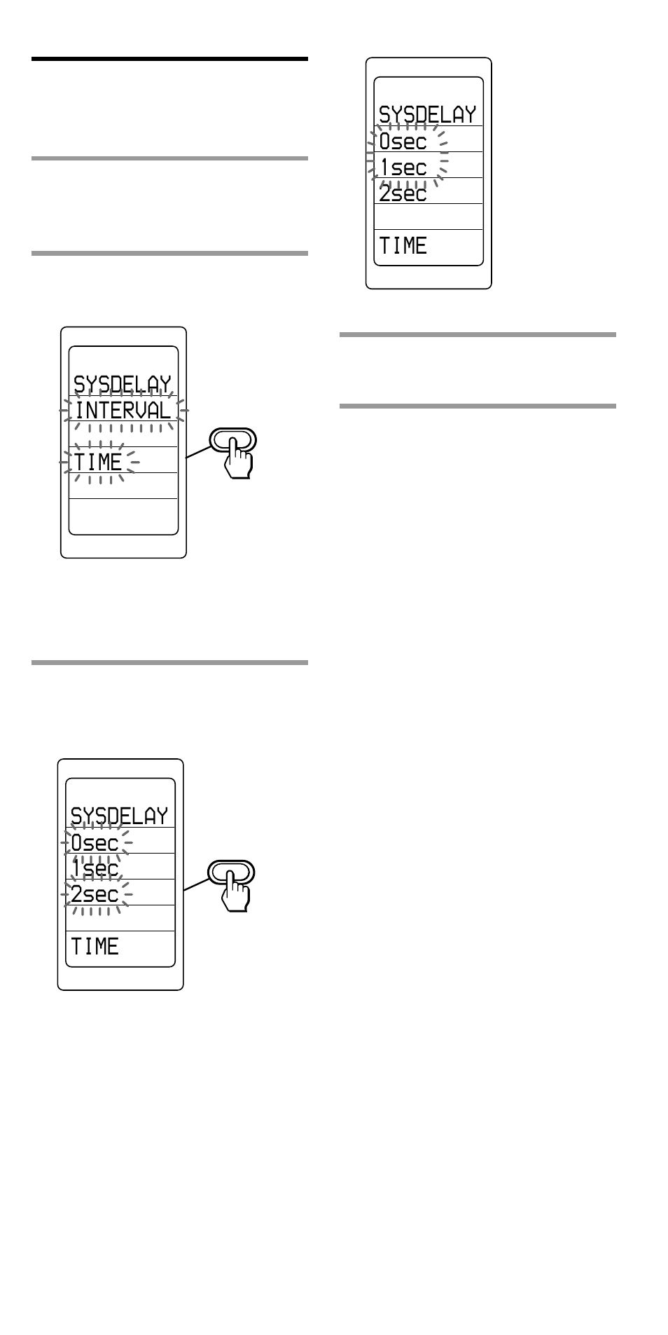 Changing the component macro executing time, Changing the component macro executing time 1 | Sony RM-VL1000T User Manual | Page 43 / 80