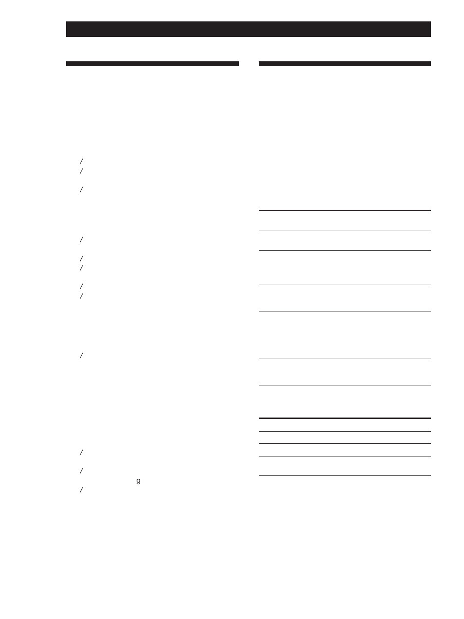 Spécifications, Dépannage, Informations complémentaires | Sony CDP-XA20ES User Manual | Page 36 / 56