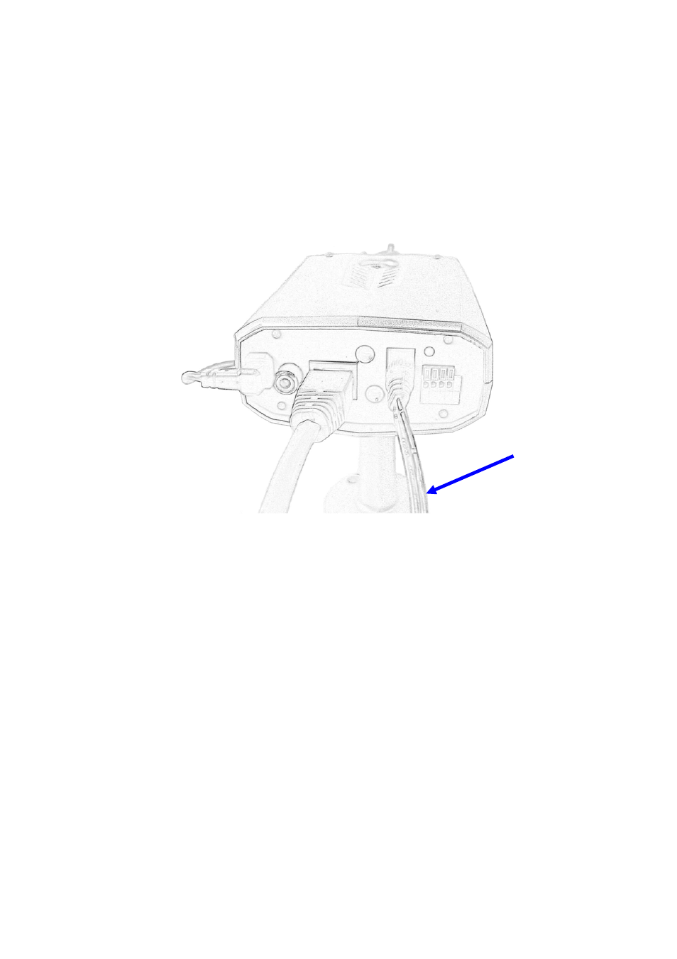 Power cable | Sony Multi-Profile CCD Box Type Network Camera HQ1 User Manual | Page 12 / 83