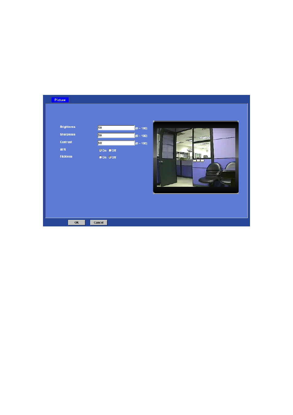 Camera, Picture | Sony Multi-Profile CCD Box Type Network Camera HQ1 User Manual | Page 38 / 83