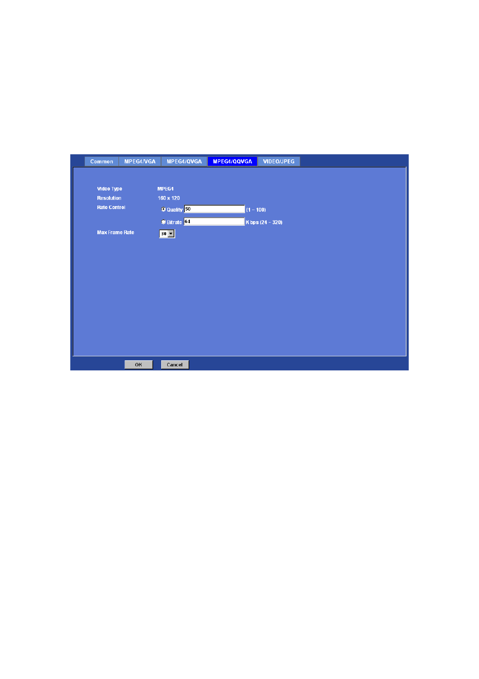 Video/jpeg | Sony Multi-Profile CCD Box Type Network Camera HQ1 User Manual | Page 47 / 83