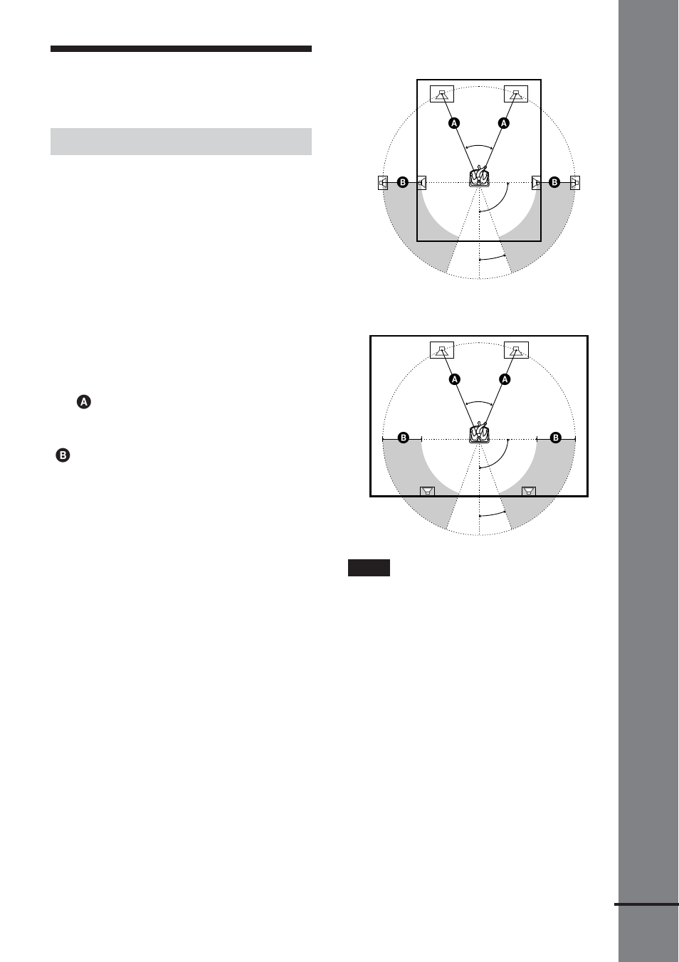 Speaker setup, Getting star ted, Positioning the speakers | Sony UZ-US501 User Manual | Page 11 / 28
