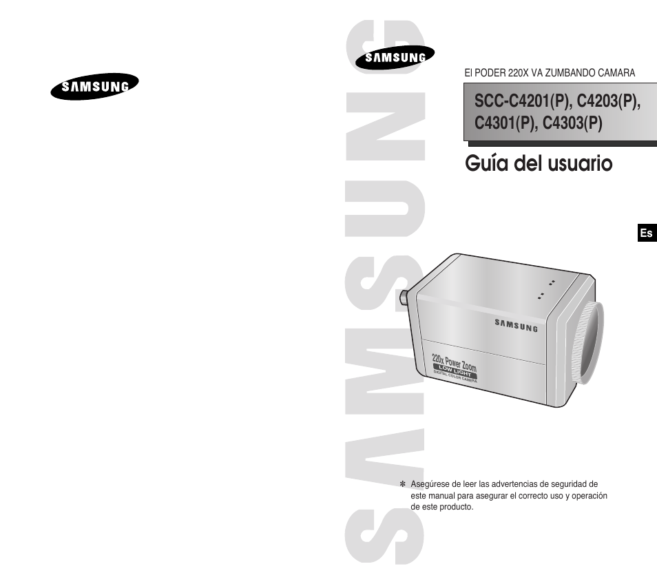 Guía del usuario | Samsung SCC-C4201P User Manual | Page 58 / 95
