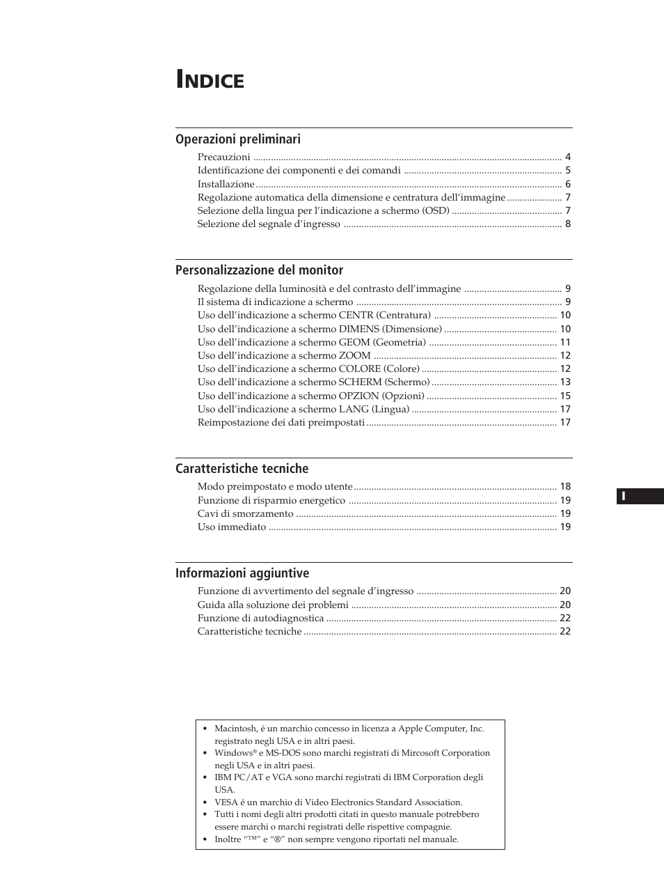Ndice | Sony GDM-200PST User Manual | Page 83 / 104