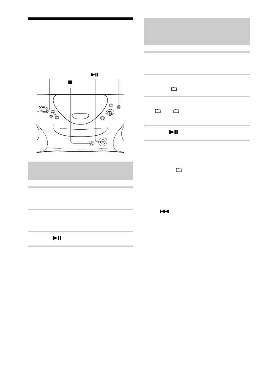 Playing tracks in random order (shuffle play), Playing tracks in random order, Shuffle play) | Playing all tracks on a cd in random order | Sony ZS-XN30 User Manual | Page 16 / 32