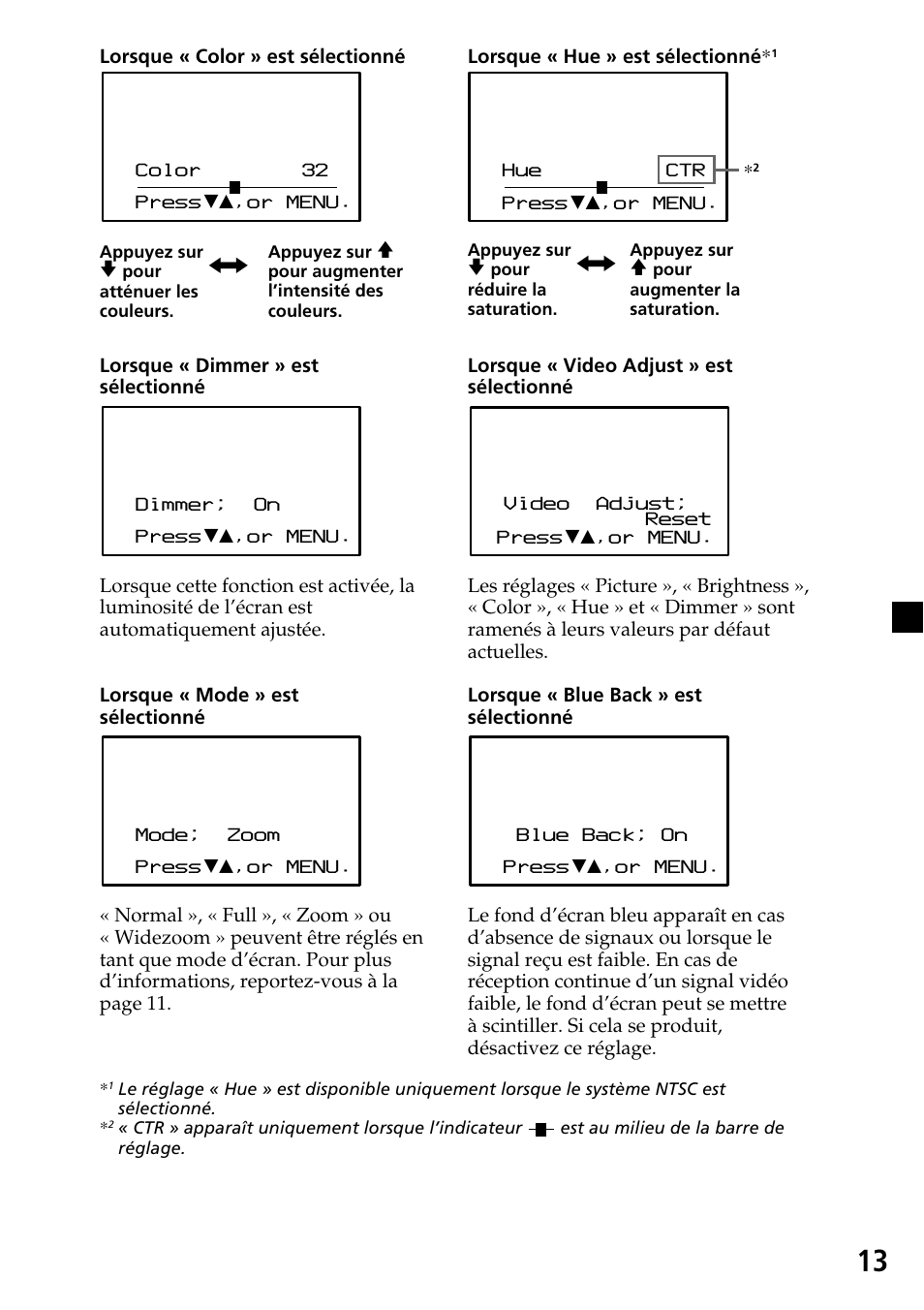 Sony XVM-H65 User Manual | Page 53 / 104