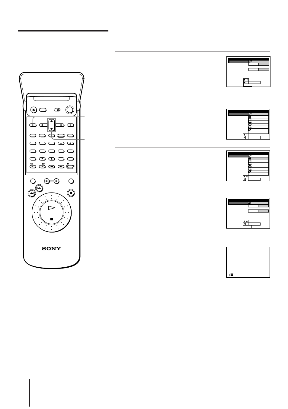 Using the pre- programmed sound fields | Sony SLV-AV100UX User Manual | Page 34 / 90