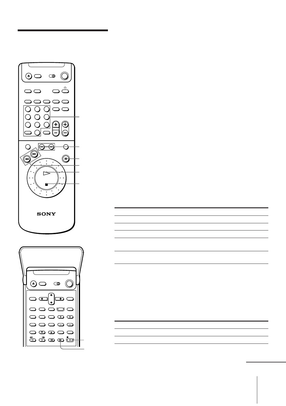 Controlling an md deck, Customizing the remote commander for an md deck, Playing an md | Sony SLV-AV100UX User Manual | Page 57 / 90