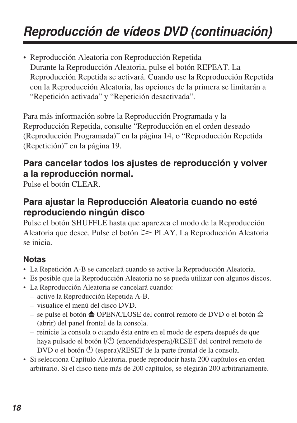 Reproducción de vídeos dvd (continuación) | Sony SCPH-10420 U User Manual | Page 90 / 112