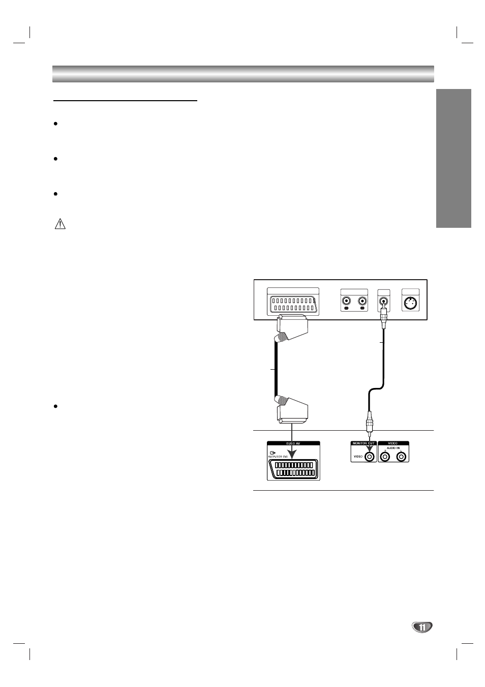 Anschlüsse, Anschluss an ein tv-gerät, Vorbereitung | Not supplied) | Sony DAV-SB200 User Manual | Page 51 / 120