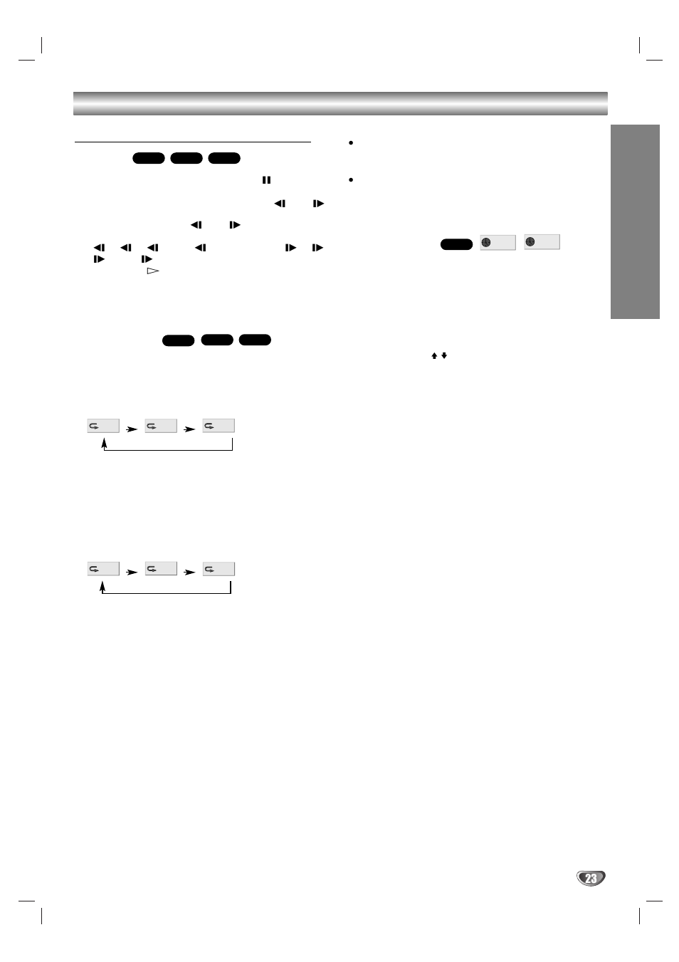 Bedienung, Zeitlupe, Wiederholen | Zeit-suchlauf | Sony DAV-SB200 User Manual | Page 63 / 120
