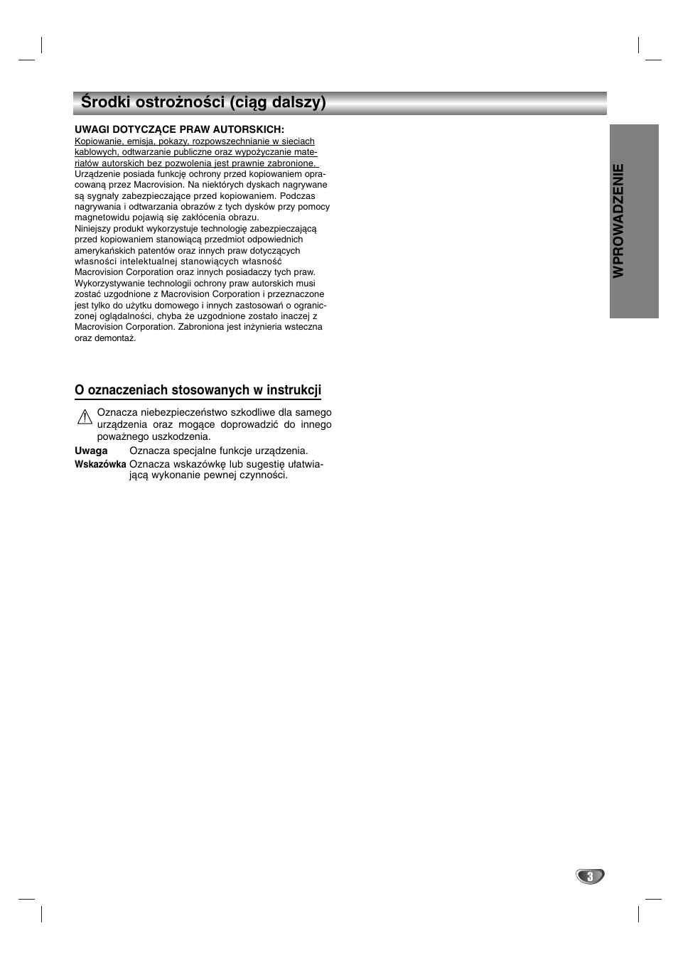 Środki ostrożności (ciąg dalszy) | Sony DAV-SB200 User Manual | Page 83 / 120