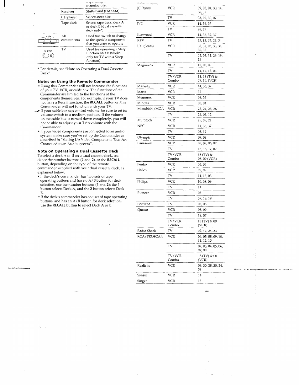 Sony RM-V12 User Manual | Page 6 / 8