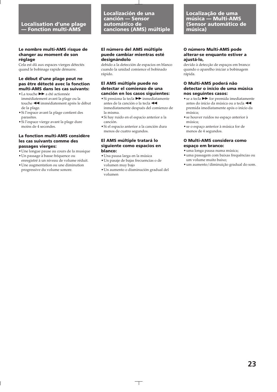 Sony TC-K615S User Manual | Page 23 / 60