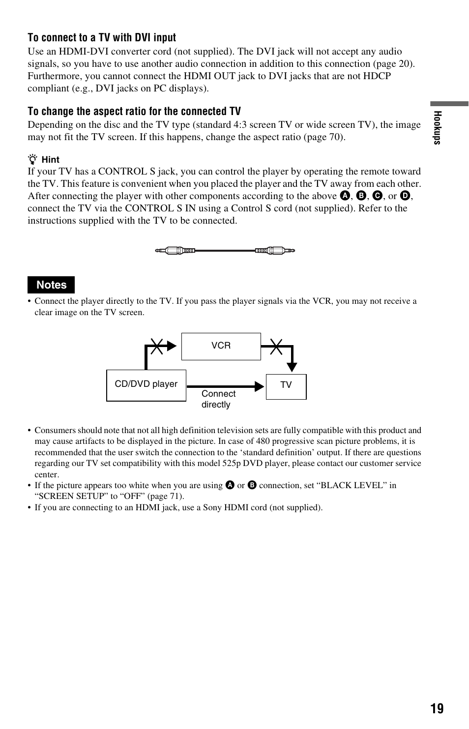 Sony DVP-NS3100ES User Manual | Page 19 / 88