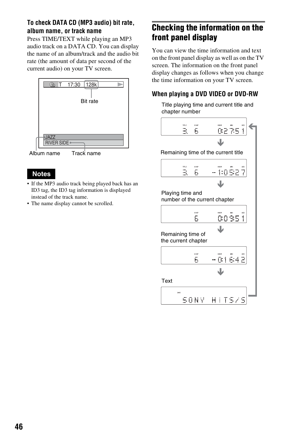 Me (46), Er (46) | Sony DVP-NS3100ES User Manual | Page 46 / 88