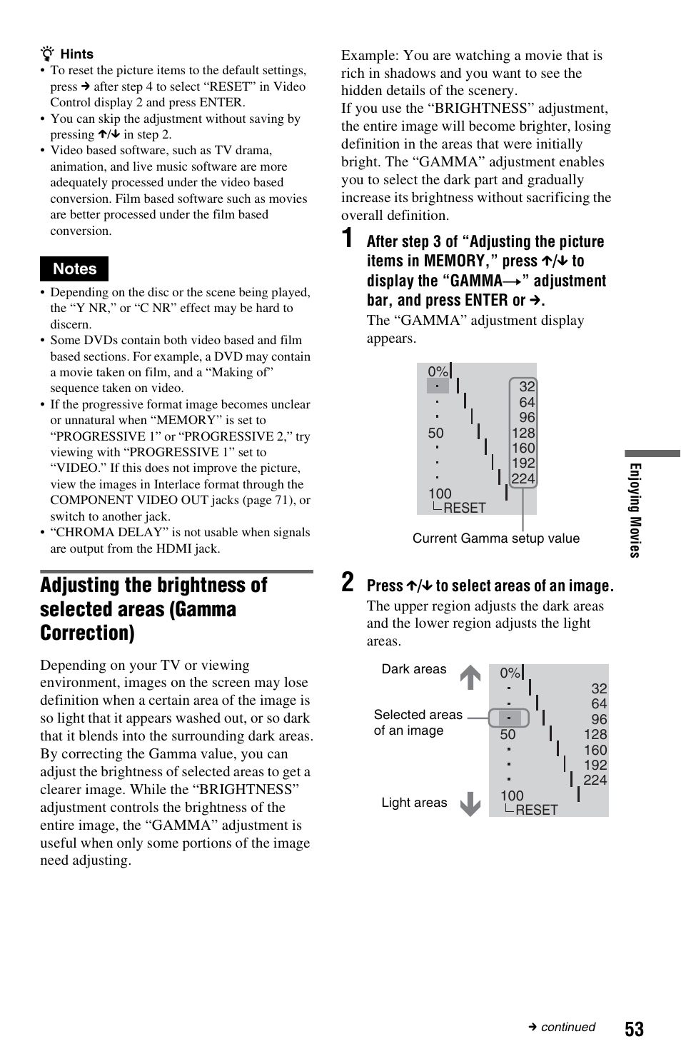 Sony DVP-NS3100ES User Manual | Page 53 / 88