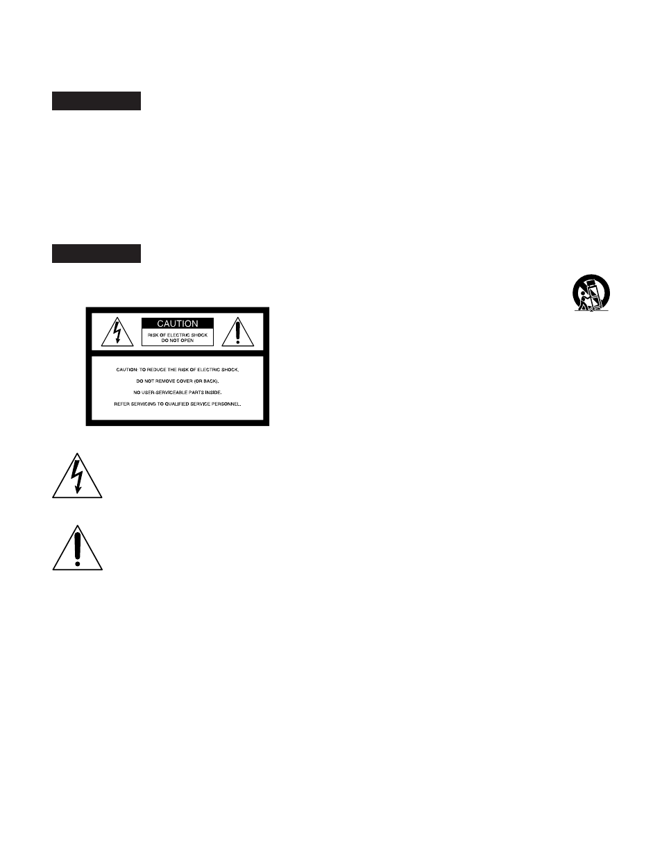 Warning, Important safety instructions | Sony J30SDI User Manual | Page 2 / 57