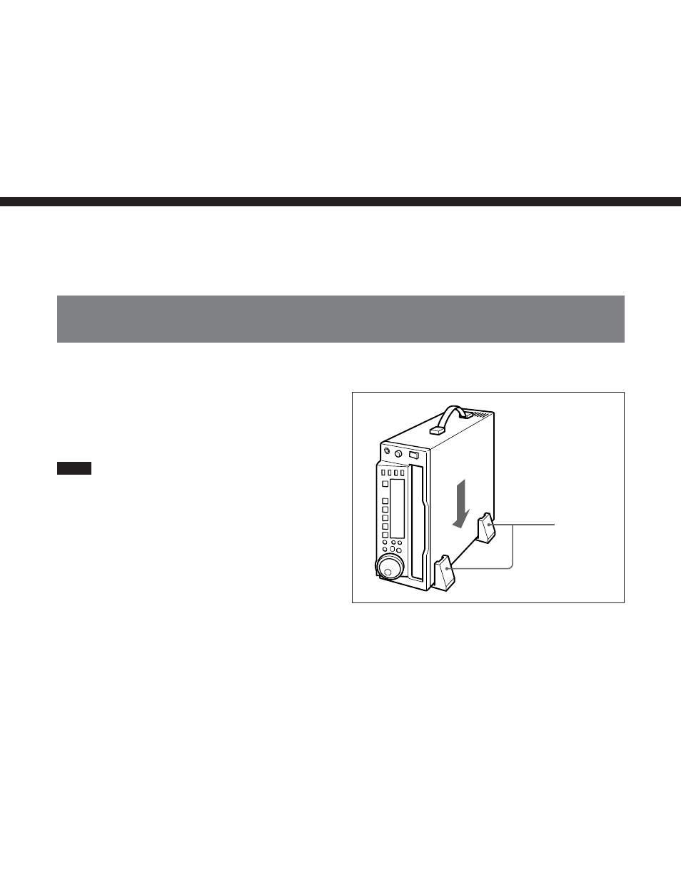 Chapter 3 preparations, 1 installation, Preparations | Sony J30SDI User Manual | Page 23 / 57