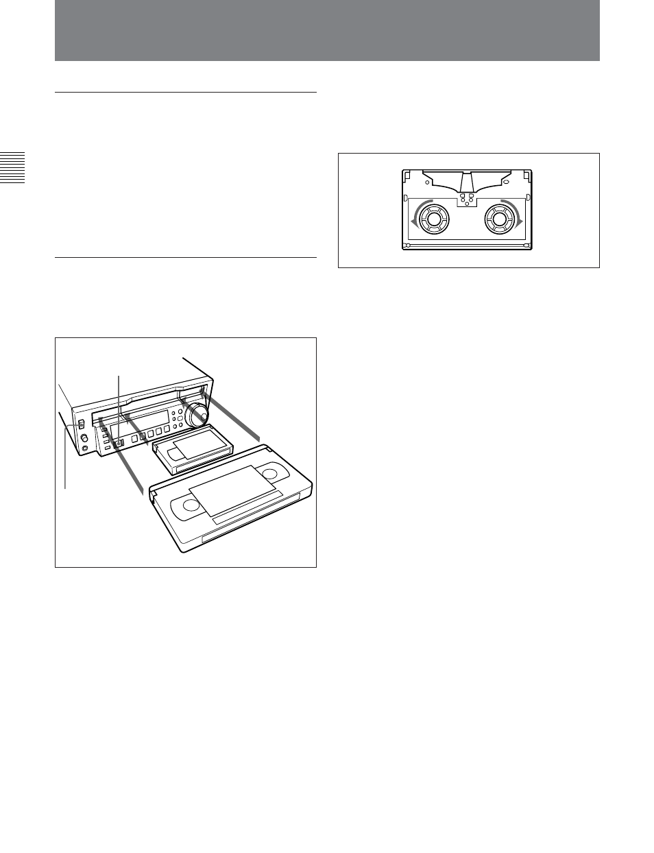 2 cassettes | Sony J30SDI User Manual | Page 24 / 57