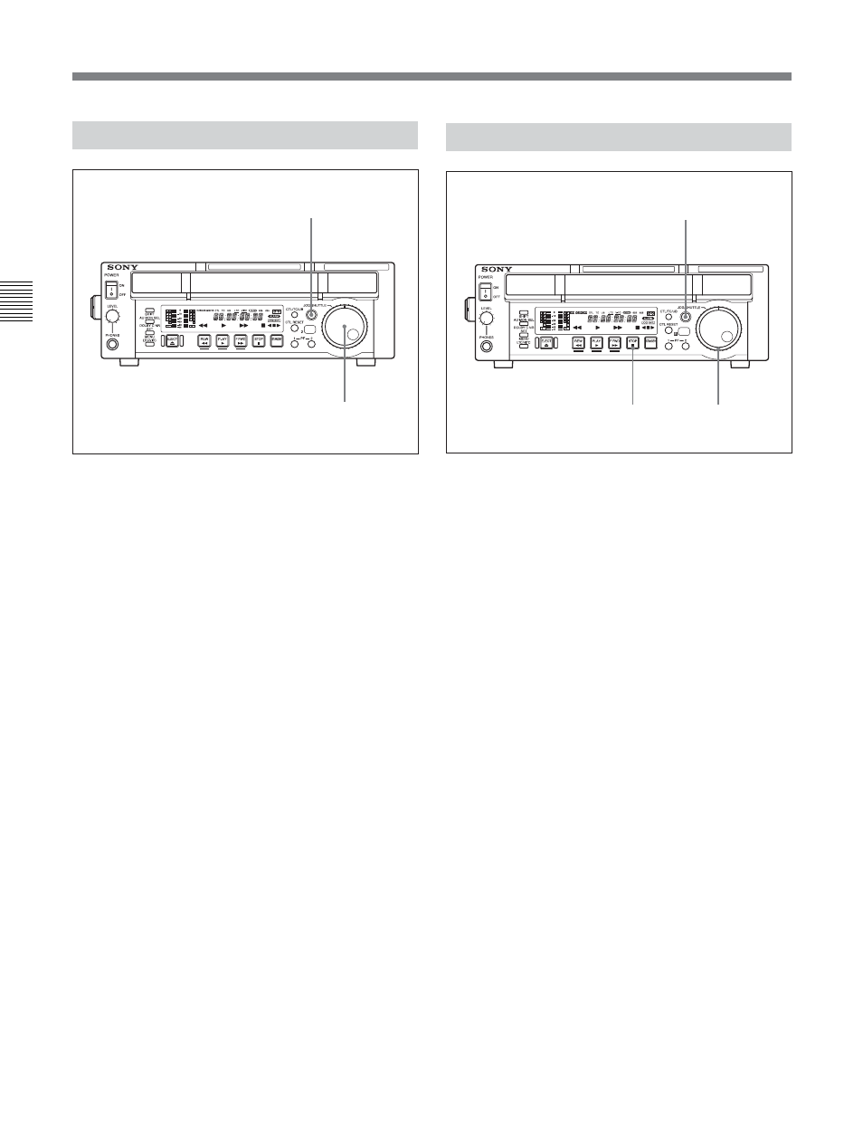 1-2 playback in jog mode, 1-3 playback in shuttle mode | Sony J30SDI User Manual | Page 26 / 57