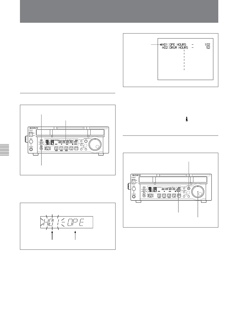 2 menu operations | Sony J30SDI User Manual | Page 38 / 57