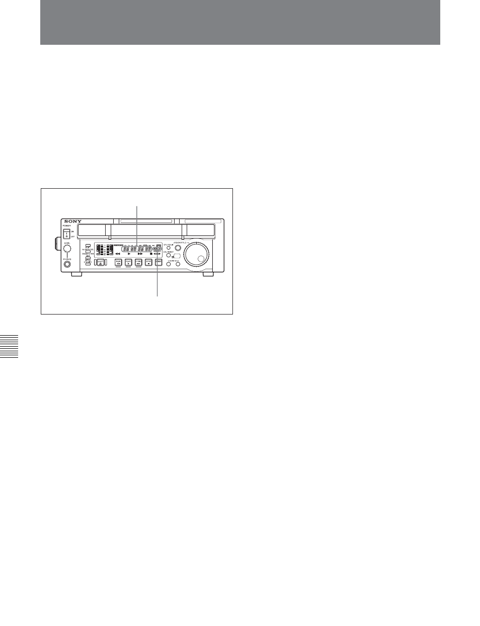 3 moisture condensation, 1 removing a cassette when tape slack occurs | Sony J30SDI User Manual | Page 50 / 57