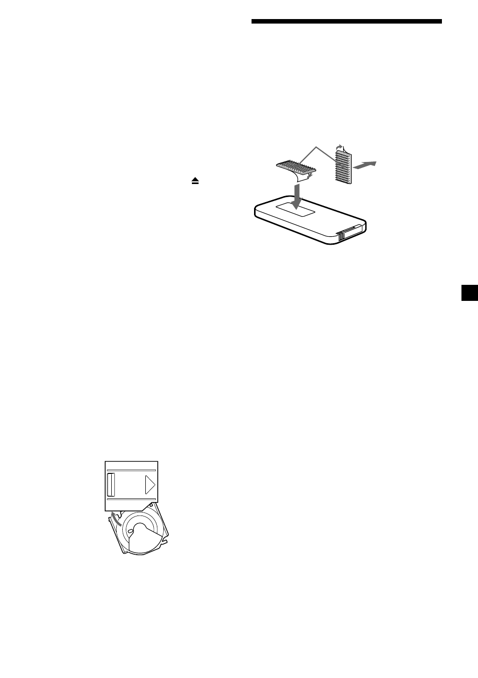 5preparación del mando a distancia inalámbrico | Sony CDX-535RF User Manual | Page 19 / 44