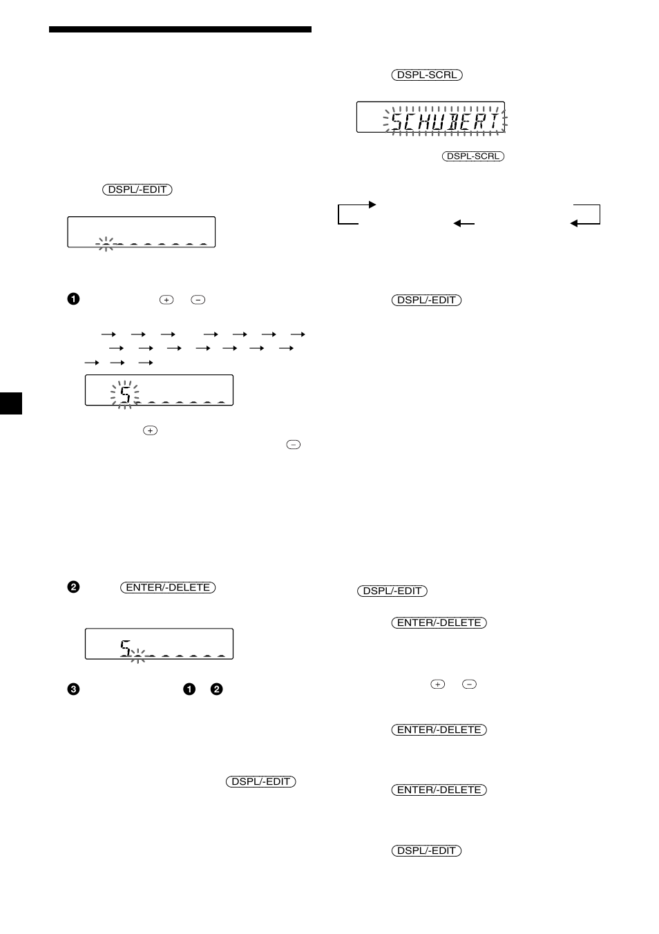 8etiquetado de cd | Sony CDX-535RF User Manual | Page 22 / 44