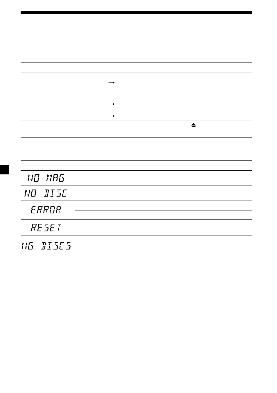 14 guía para la solución de problemas | Sony CDX-535RF User Manual | Page 28 / 44