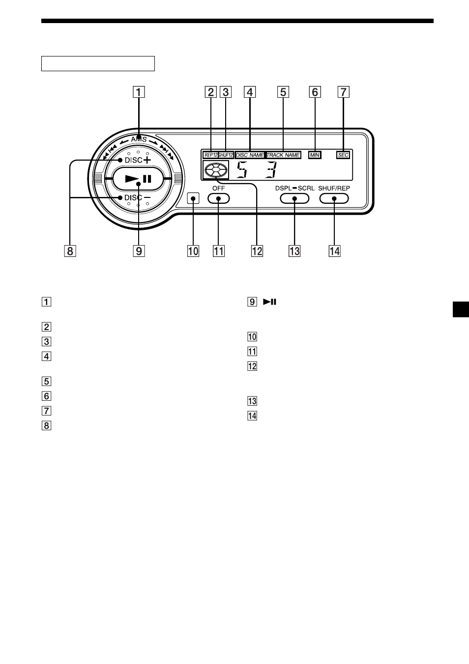 11 ––¤ „ƒ ‚m | Sony CDX-535RF User Manual | Page 39 / 44