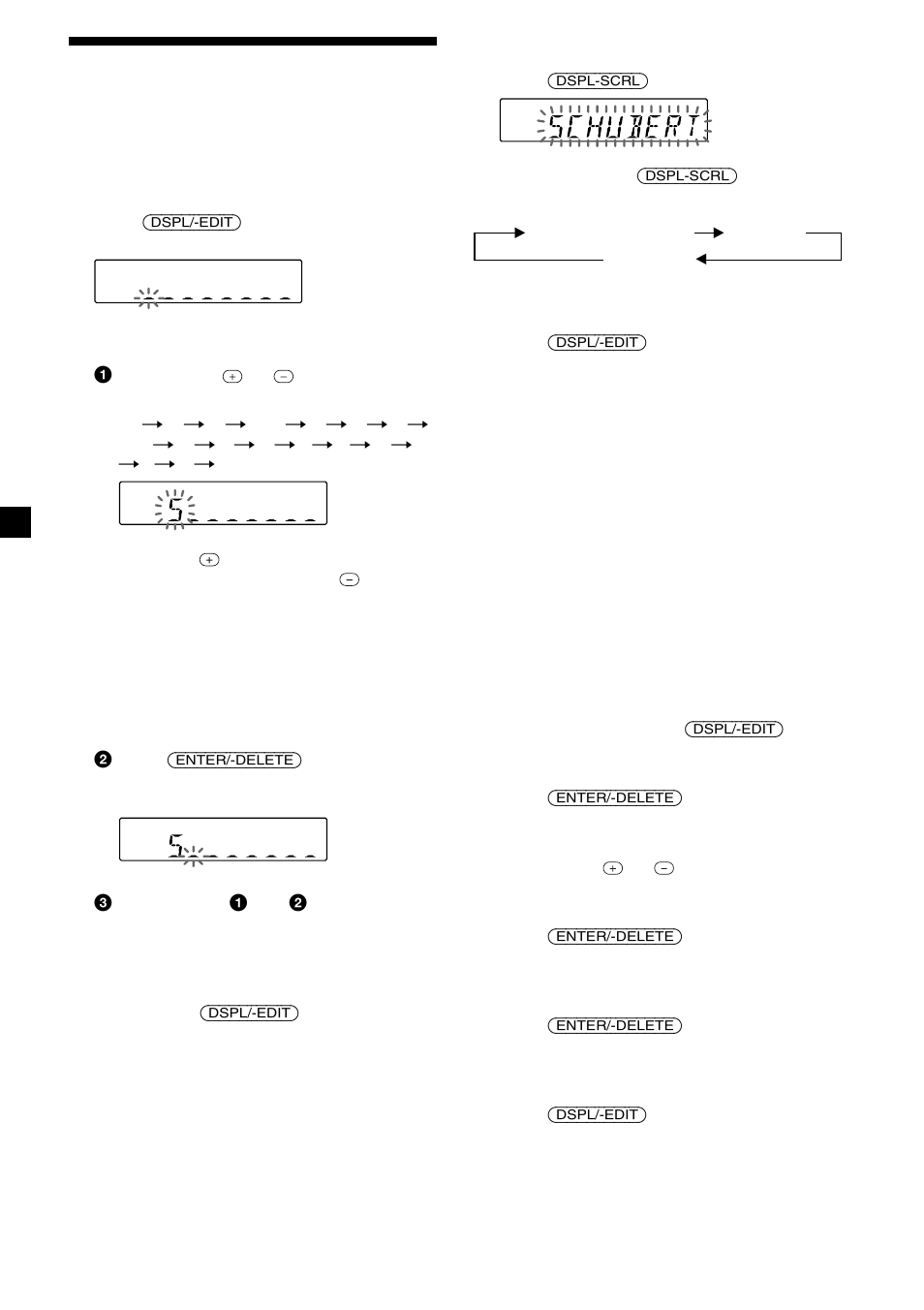 8labelling a cd | Sony CDX-535RF User Manual | Page 8 / 44