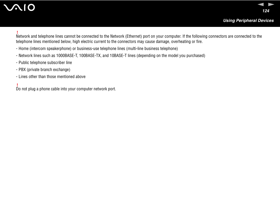 Sony VAIO VGN-A700 User Manual | Page 124 / 216