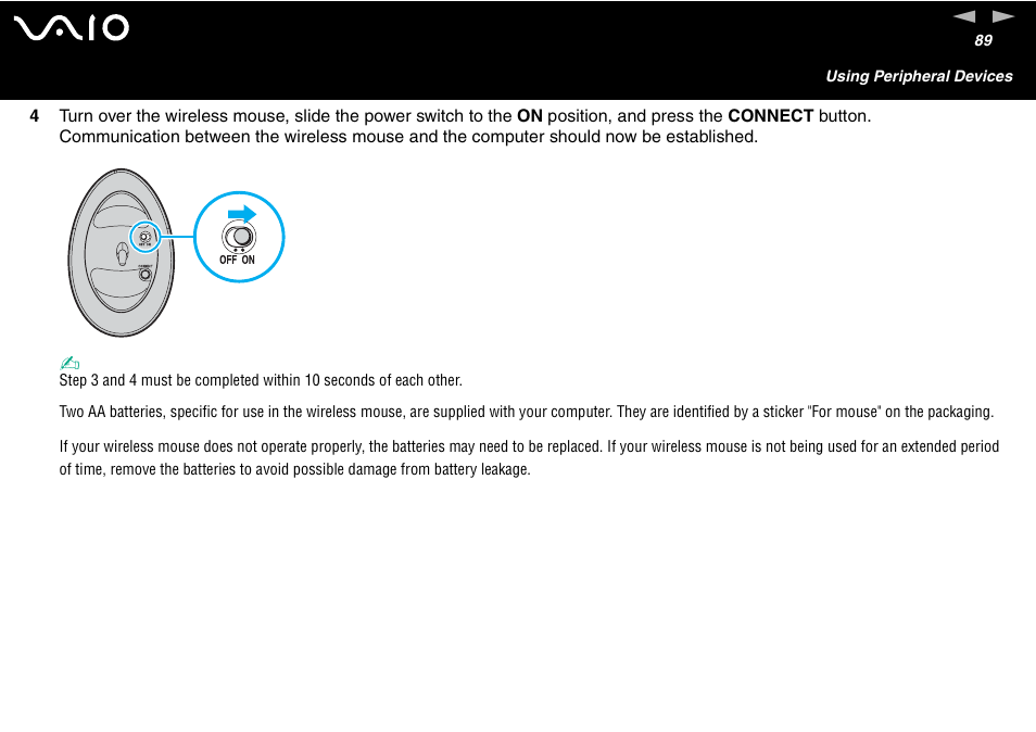 Sony VAIO VGN-A700 User Manual | Page 89 / 216