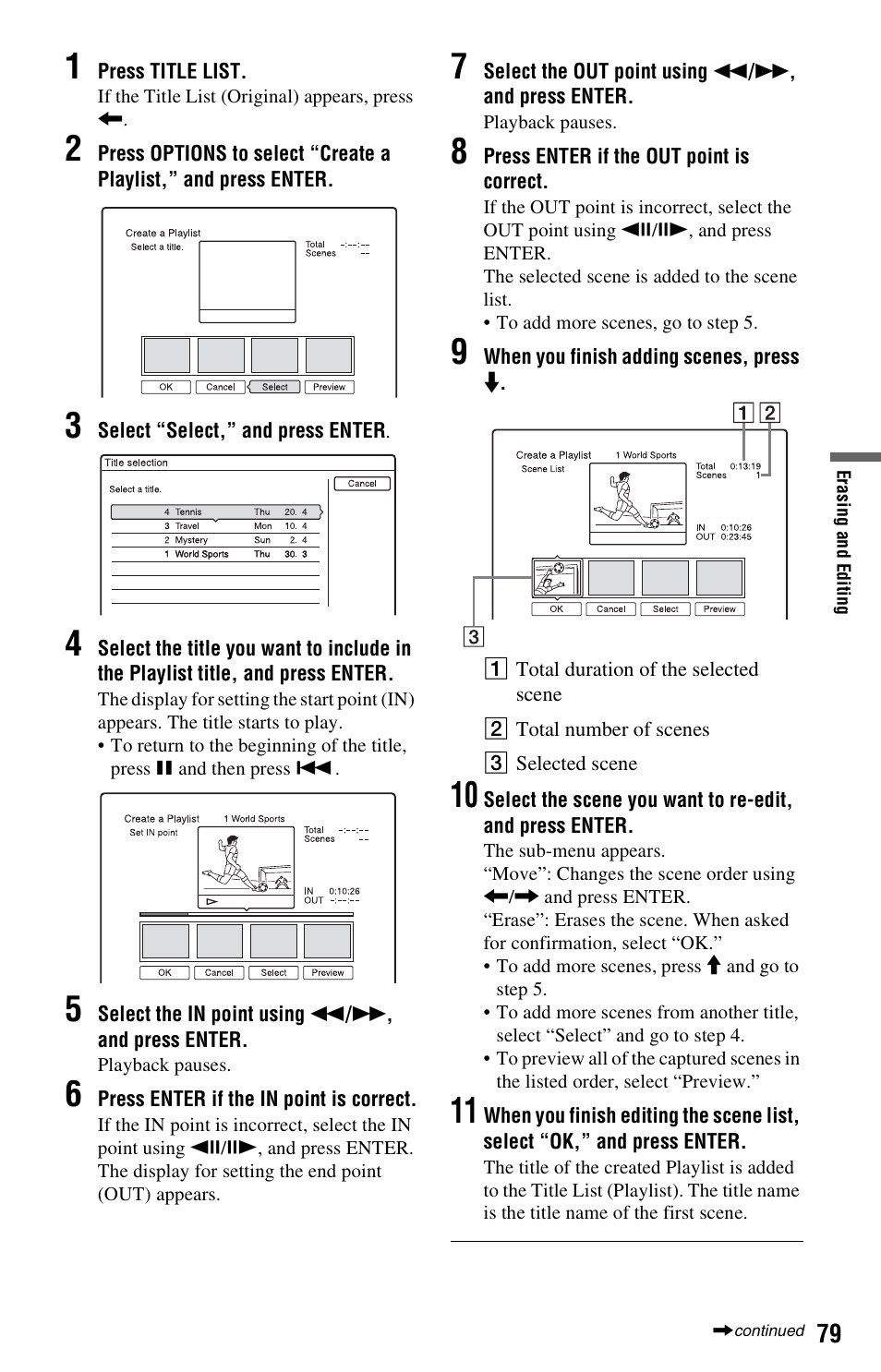 Sony RDR-HX525 User Manual | Page 79 / 124