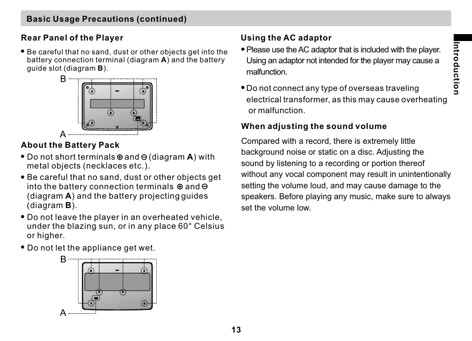 Sony DVP-FX810 User Manual | Page 13 / 56